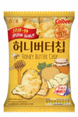 SNACK_ HONEY BUTTER CHIP_ HAITAI_ BISCUIT_ CONFECTIONARY
